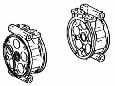 Toyota 88304-16021 Cylinder Sub-Assembly, Cooler Compressor