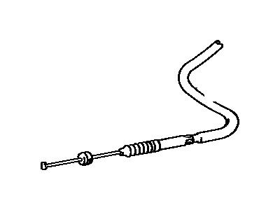 1987 Toyota Tercel Parking Brake Cable - 46420-16040