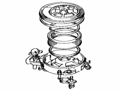 Toyota Tercel Air Filter Box - 17700-15120