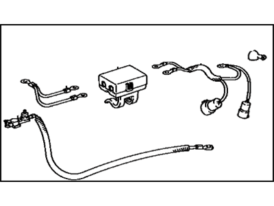 1984 Toyota Tercel Battery Cable - 82122-16050