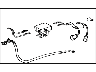 Toyota 82122-16050 Cable, Battery To Starter