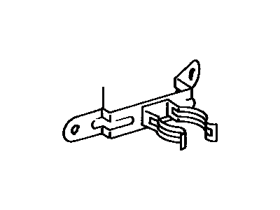 Toyota 17681-15040 Bracket, Mixture Control Valve