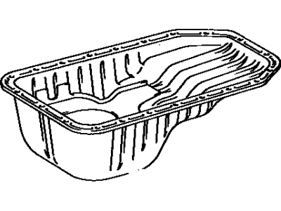 Toyota Tercel Oil Pan - 12101-15030