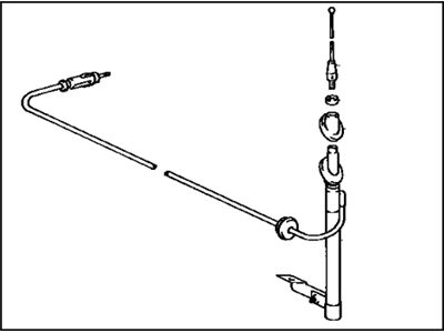 Toyota Tercel Antenna - 86300-16090