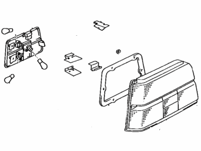 Toyota Tercel Tail Light - 81550-80137