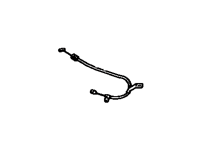 Toyota 72210-10030 Cable Assembly, Seat Track Control