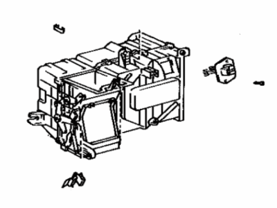 Toyota 88910-16030 VENTILATOR Assembly, Boost