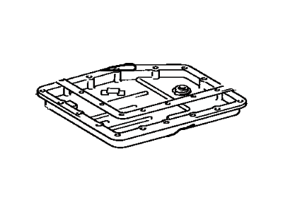 Toyota 35107-16010 Pan Sub-Assy, Automatic Transmission Oil