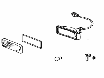 Toyota 81510-80018 Lamp Assy, Front Turn Signal, RH