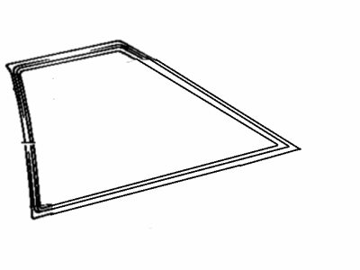 1984 Toyota Tercel Weather Strip - 62742-16050