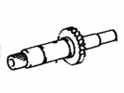 Toyota 35708-16010 Shaft Sub-Assembly, Intermediate