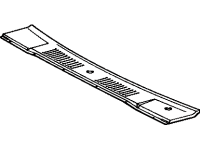 Toyota 55781-89101 Louver, Cowl Ventilator