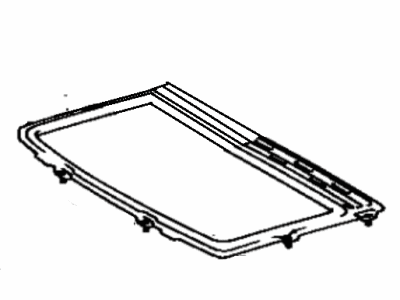 Toyota 63142-16010 Reinforcement, Roof Panel