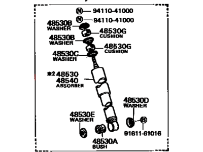 Toyota 48531-16240