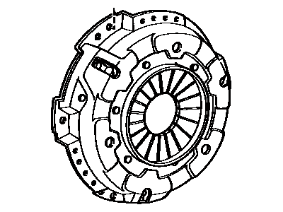 1987 Toyota Tercel Pressure Plate - 31210-19015