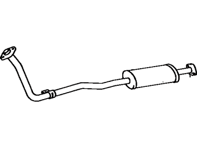 1983 Toyota Tercel Exhaust Pipe - 17410-15130