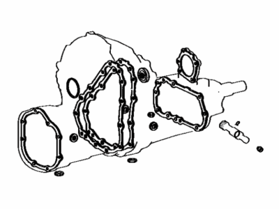 Toyota 04331-16010 Gasket Kit, TRANSAXLE Overhaul