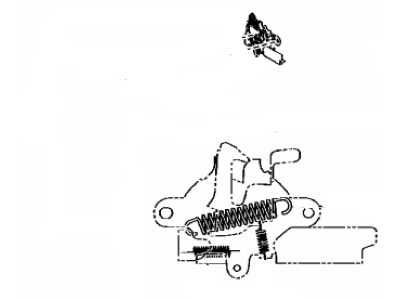 Toyota Camry Hood Latch - 53510-33380