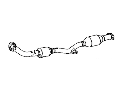 Toyota Camry Catalytic Converter - 17410-0P100