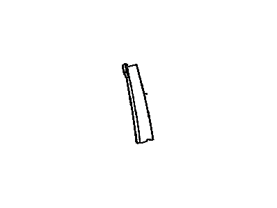 Toyota Corolla Door Moldings - 75761-02030