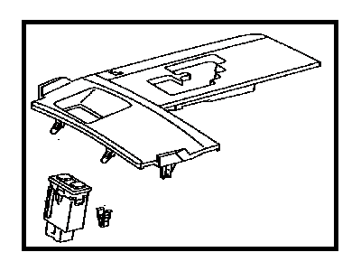 Toyota 35970-06230-B0 Housing Assy, Position Indicator