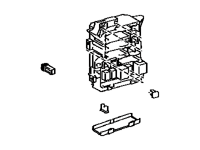 Toyota 82730-06561 Block Assembly, Instrument Panel Junction