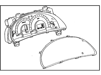 Toyota 83800-06Z60 Meter Assembly, Combination