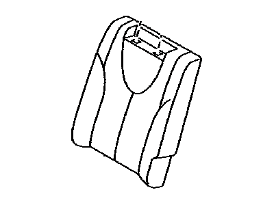 2009 Toyota Camry Seat Cover - 71078-06210-E1