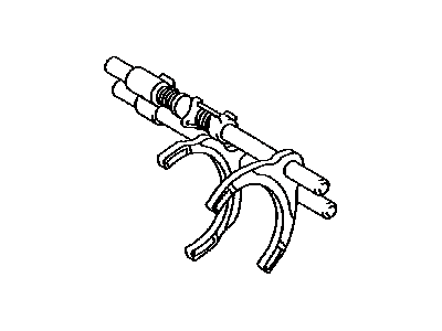 Toyota 33240-20080 Shaft Assembly, Gear Shi