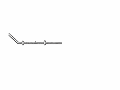 Toyota 47322-06090 Tube, Rear Brake