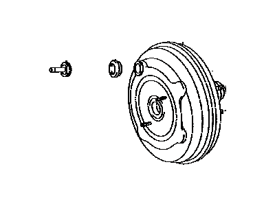 2010 Toyota Avalon Brake Booster - 44610-07132