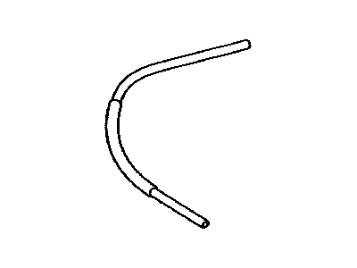 Toyota 16566-0H010 Hose, Reserve Tank Outlet