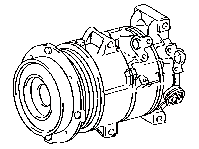 Toyota 88310-06240 Compressor Assy, W/Pulley