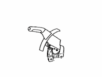 Toyota 46201-33200-B0 Lever Sub-Assy, Parking Brake