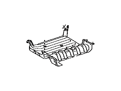 Toyota 77631-06020 Protector, Fuel Tank, Lower Center