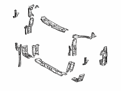 2007 Toyota Camry Radiator Support - 53210-06030