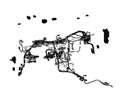 Toyota 82141-06T90 Wire, Instrument Panel