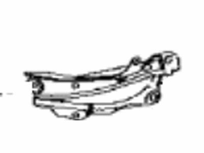 Toyota 55138-12040 Brace, Dash To Frame