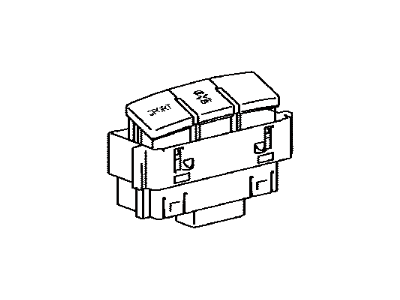 Scion A/C Switch - 84970-12040
