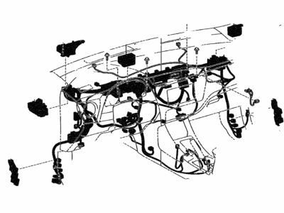 Toyota 82141-1KW61 Wire, Instrument Panel