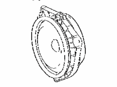 Toyota 86160-78060 Speaker Assembly, Radio