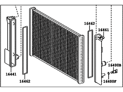 Toyota 16400-22160 Radiator Assembly