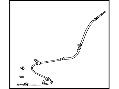 Toyota 46420-12870 Cable Assembly, Parking