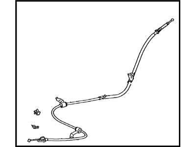 Toyota Corolla iM Parking Brake Cable - 46420-12870