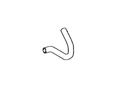 Toyota 16572-22130 Hose, Radiator, NO.2