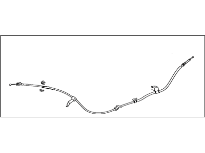 Toyota Corolla iM Parking Brake Cable - 46430-12760