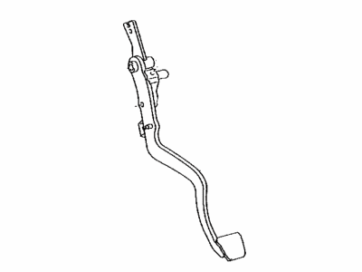 Toyota 31301-12620 Pedal Sub-Assembly, Clutch