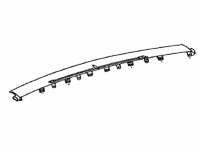 Toyota 55981-12200-C0 GARNISH, DEFROSTER Nozzle