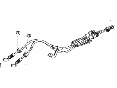 Toyota 33820-12G11 Cable Assembly, TRANSMIS