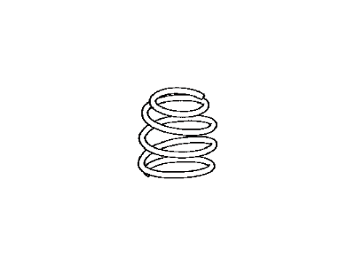 Toyota 48131-12F30 Spring, Coil, Front